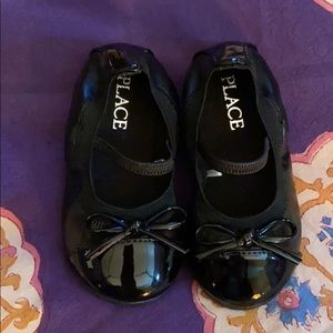NWOT The Children’s Place Black Ballet Flats